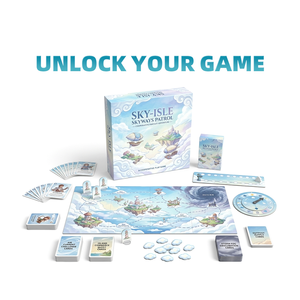 Boîtier de présentation magnétique anti-adhésif Pro pour jeu de société coopératif sur mesure Airship Storm Fog Challenge <span class=keywords><strong>Deluxe</strong></span> - Product Image 2