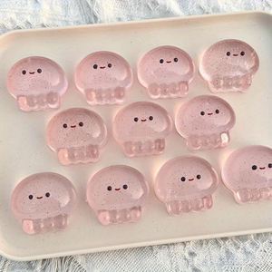 Juguete Sensorial Personalizado - Medusa Transparente de Gelatina, Sonoro y Blandito, de Rebote Lento, Alivia el Estrés para Niños - Juguete Mochi - Product Image 6