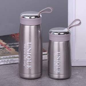 Mug <span class=keywords><strong>isotherme</strong></span> portable en acier inoxydable avec poignée en silicone finition électroplaquée 280 ml – Idéal pour la maison, cadeau moderne - Product Image 4