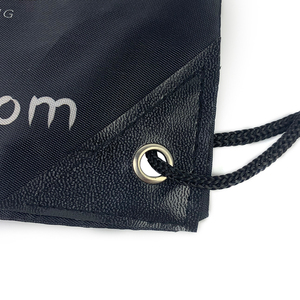 Wholesale Custom Printed Polyester <b>Drawstring</b> <b>Backpack</b> with Logo Lightweight Gym Travel Bag for Promotional Gifts - Product Image 4