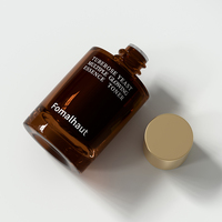 Flacon en verre de 10 ml pour essence de soin de la peau, avec fond épais
