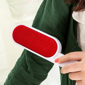 แปรงกำจัดขุยผ้าสีแดง ลูกกลิ้งเหนียวสำหรับเสื้อผ้า ผ้าปูที่นอน เครื่องมือกำจัดฝุ่นพลาสติกแบบใช้ซ้ำได้ - Product Image 3