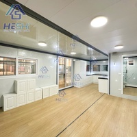 Şebekeden Bağımsız 40Ft 20Ft Prefabrik Genişletilebilir Konteyner Ev 1 2 3 4 5 Yatak Odalı Modern Fiyatlı Modüler Ev Ek Birimi