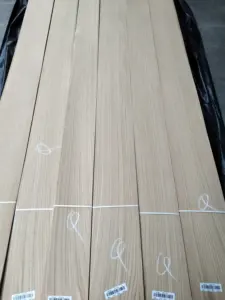 China High Grade Natural 0.5mm White Oak Veneer Quarter Cut Wholesale Oak Veneer 4x8 Oak Veneer For Plywood