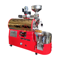 Máquina Tostadora de Café Comercial de 3 kg con Controlador de Temperatura PID, Equipo de Tostado de Granos de Café en Venta Directa de Fábrica