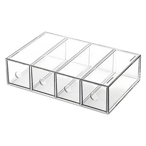 Acrylic <b>Glasses</b> Storage Box Multi Layer Drawer Organizer <b>For</b> Sunglasses Eyewear Display Desktop Storage Cabinet - Product Image 5