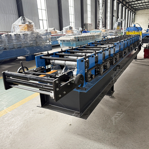 Shandong Popular Full Automatic High Productivity 400 Ridge <b>Cap</b> Roll Forming <b>Machine</b> with Motor Pump Engine for Floor Use - Product Image 5