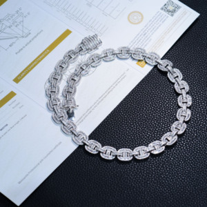 เครื่องประดับฮิปฮอปเครื่องประดับที่ดีสร้อยคอชุบทองที่กำหนดเอง - Product Image 2