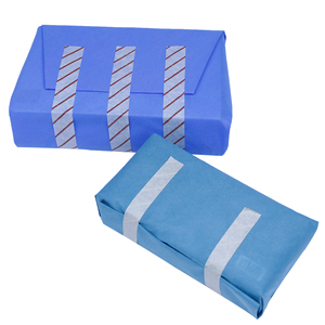 Robes chirurgicales stériles jetables, pansements pour plaies, tissu non tissé SMS, spunbonded PP, marque CLEAN DENTAL, stérilisation à la vapeur <span class=keywords><strong>EO</strong></span>, médical - Product Image 5