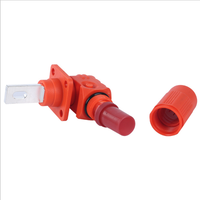 Charge d'alimentation de la batterie IP67 8mm 120A Push Pull Lock HV Busbar Pin Energy Storage Plug Socket Connector