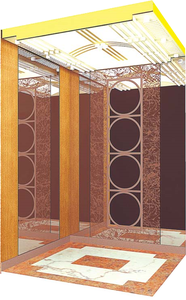 Ascensor de Pasajeros para Oficina de Diseño Moderno y Lujo, Máquina de Tracción sin Engranajes de Acero Inoxidable, Accionamiento de CA, Capacidad de 1600 kg - Product Image 2