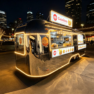 Food Truck Commercial Prêt à l'Emploi Cuisine Mobile Facile à Nettoyer Remorque BBQ - Product Image 6