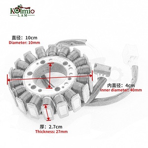 Bobina de Estator de Generador KOLMIO-LAM para Motocicleta <span class=keywords><strong>KAWASAKI</strong></span> NINJA 400 NINJA 650 ER650 EN650, Bobina de Encendido - Product Image 6
