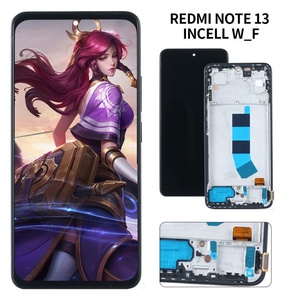 Écran LCD de téléphone portable Incell en gros pour Redmi Note 13 avec cadre, écran pour Redmi Note 13 5G, pièces pour Redmi Note 13 4G - Product Image 2