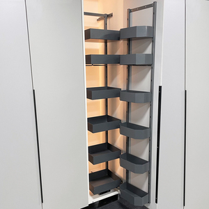 Modern 6-Layer Tall Cabinet Solution for <b>Kitchen</b> Self-Closing Pantry <b>Storage</b> <b>Unit</b> 80kg Load-Bearing Soft Close In-Cabinet Kitche - Product Image 3
