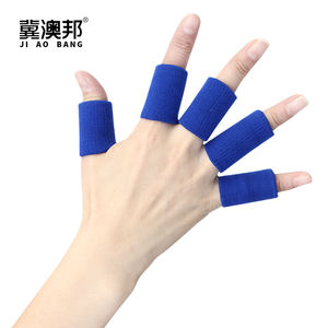 Manchon <span class=keywords><strong>de</strong></span> protection pour doigt avec support pour le pouce, bande <span class=keywords><strong>de</strong></span> doigt respirante et élastique, adapté au basketball, au tennis. - Product Image 2