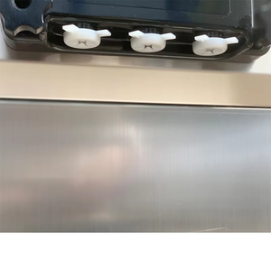 Máquina para hacer helados automática comercial de 2200W, tolvas dobles de 20-28L/H de 20-28L, nueva producción suave, harina de agua y leche de fruta - Product Image 6