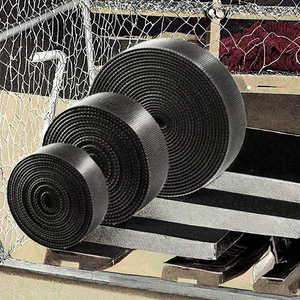 Penjualan Terbaik elastis kekuatan industri perekat mandiri kait dan tali melingkar Velcroes lengket pita jahit perekat kait dan <span class=keywords><strong>Loop</strong></span> - Product Image 2