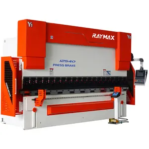Máquina dobladora de láminas de aluminio CNC, prensa hidráulica de freno con CT8, WC67K 100T4000 200t