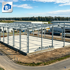 Edificios Estructurales de Acero de Gran Envergadura, Naves Industriales con Estructura de Marco de Portal de Múltiples Vástagos, Colores Personalizados - Product Image 5