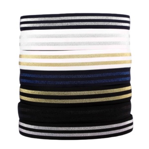 Offre Spéciale – Bande Élastique Tissée Scintillante en Nylon pour Confection de Vêtements – Idéale pour le DIY et la Décoration - Product Image 1