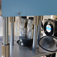 Machine automatique Chuangyu pour la fabrication de fonds de teint en forme de bouffées, moteur écologique, haute efficacité, collage thermique non tissé, bord ultrasonique
