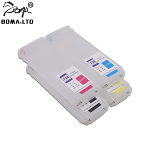 Cartucho de tinta recargable para HP 730 con Chip desechable para impresoras HP <span class=keywords><strong>DesignJet</strong></span> <span class=keywords><strong>T1600</strong></span> T2600dr HP730 6 colores - Product Image 2