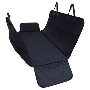 Housse de siège de voiture pour chien en Oxford 600D, résistante, imperméable, anti-rayures, antidérapante, écologique, toutes saisons, avec hamac et rabats latéraux - Product Image 1