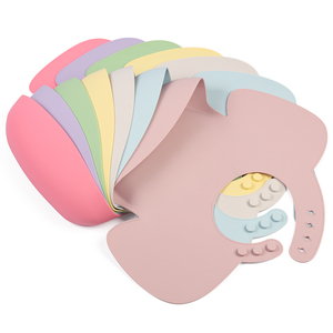Babero <span class=keywords><strong>de</strong></span> Silicona para Bebé, Diseño <span class=keywords><strong>de</strong></span> Elefante, Unisex, para Niños Pequeños, Completamente Impermeable, Duradero, Libre <span class=keywords><strong>de</strong></span> BPA, Manual - Product Image 4
