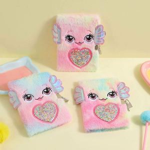 Soft Fuzzy Writing and Drawing 160 Lined Pages Kids <b>Journal</b> Diary With Lock for Girls Ages 6-8 - Product Image 3