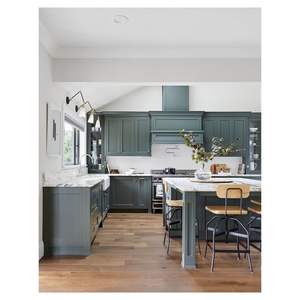 Mobili da Cucina Laminati Bianchi Lucidi con <span class=keywords><strong>Isola</strong></span>, Design Personalizzato, Oltre 30 Colori Disponibili, <span class=keywords><strong>Disegno</strong></span> 3D Gratuito - Product Image 6