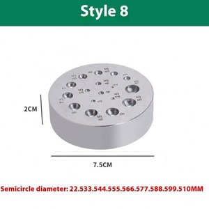 Set di Punzoni per Gioielleria TEBAK, Strumenti per Creazione di Gioielli in Acciaio Inossidabile, Set di Punzoni per Modellare Gioielli - Product Image 4