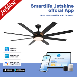 1stshine <span class=keywords><strong>ventilador</strong></span> <span class=keywords><strong>de</strong></span> <span class=keywords><strong>techo</strong></span> <span class=keywords><strong>con</strong></span> luz reversible DC motor <span class=keywords><strong>de</strong></span> alto flujo <span class=keywords><strong>de</strong></span> aire 8 aspas MDF LED <span class=keywords><strong>ventilador</strong></span> <span class=keywords><strong>de</strong></span> <span class=keywords><strong>techo</strong></span> <span class=keywords><strong>con</strong></span> control remoto - Product Image 6