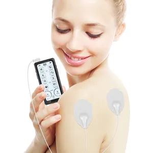 transcutaneous electronic nerve stimulator handheld massager physical therapy shoulder pain relief electrotherapy tens unit
