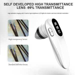 11 Inch HD Scalp Detector 50/200X Digital Hair Skin Analyzer Microscope for Hair Follicle Testing Skin Scalp Analyzer Magnifier - Product Image 4