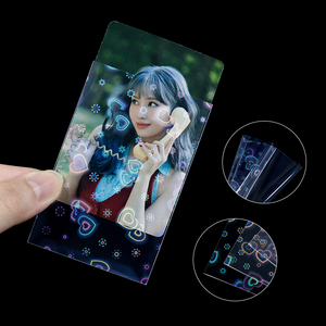 Nouveauté ! !! Protège-cartes KPOP HOLOGRAM de qualité supérieure, motif cœur jumeaux, 5000 pièces, épaisseur premium - Product Image 6