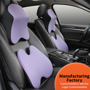 Gối Tựa Lưng Chất Lượng Cao Có Thể Tháo Rời Và Giặt Được Bộ Nhớ Gối Tựa Lưng Bằng Gỗ Trong Xe Hơi Dành Cho Ghế Văn Phòng - Product Image 3