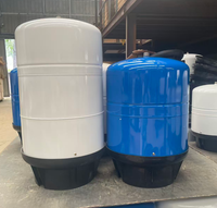 Réservoir d'eau sous pression en métal de 11 gallons, réservoir de stockage en acier de 11G pour système de purification d'eau centralisé
