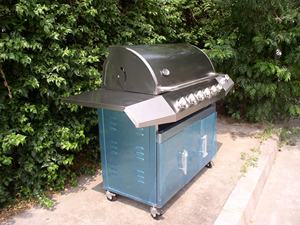 Samger — grille de barbecue au gaz SEB, grille extérieure à 6 brûleurs, facile à nettoyer, 1 pièce - Product Image 6