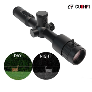 Lunette de vision nocturne numérique tactique, portée longue de 600 m, observation à longue portée, capteur 2560x1920, lunette de chasse NV 7-19x avec 5 types de réticules - Product Image 1