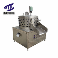 Tambour de poulet en acier inoxydable Offre Spéciale plumeuse de plumes de volaille pour utilisation vente de plumeuse de plumes de caille et de Pigeon