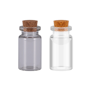 <b>Mini</b> Medical Glass Vial 2ml 3ml 5ml 7ml 10ml Thin Flat <b>Bottle</b> Tube Small Medical Glass Container - Product Image 5
