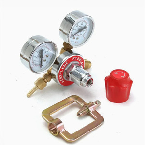 Válvula reductora de presión de acetileno WQ 01 1/4 pulgadas para soldadura y corte de alta presión de uso industrial - Product Image 5