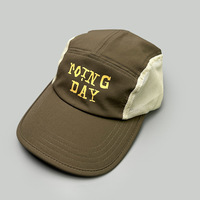Gorra de Béisbol de 5 Paneles de Secado Rápido, Ligera y Transpirable, con Logotipo Personalizado por Sublimación, Sin Estructura, Suave, para Deportes de Carrera