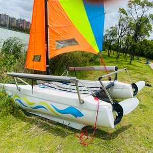 Yate Catamarán de Lujo Clásico Profesional de Plástico Barco de Pesca Hecho en China Velero de HDPE para Fiestas de Negocios - Product Image 4