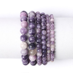 JC Cristal Femmes et Hommes <span class=keywords><strong>Bracelet</strong></span> Perlé 8mm 6mm 4mm Bracelets En Cristal Guérison Pierre Naturelle En Gros Bracelets En Pierre - Product Image 4