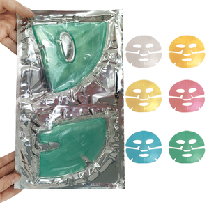 Fruit Collagen Facial Mask Faciale Vitamine c Whitening Skin Care Hydrating Facial Sheet Two Part Separate Mask <strong>Manufacturer</strong> - Product Image 4