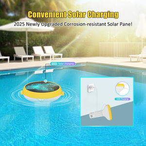 Smart 7-in-1 WiFi penguji kualitas air tenaga surya/USB <span class=keywords><strong>pH</strong></span> CL ORP EC TDS penguji salinitas Temp untuk bak kolam <span class=keywords><strong>Spa</strong></span> kolam - Product Image 4