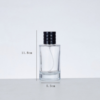 Flacon pulvérisateur de parfum rechargeable, flacon pulvérisateur de parfum personnalisé, 30 ml, 50 ml, 100 ml, flacon vaporisateur pour eau de toilette