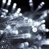 Guirlande Lumineuse LED Fée 3m20 Vente Usine Extérieure Fête Noël Intérieure Décoration Arbre Prise Fil PVC <span class=keywords><strong>Blanc</strong></span> Chaud Rideau Scintillant - Product Image 4